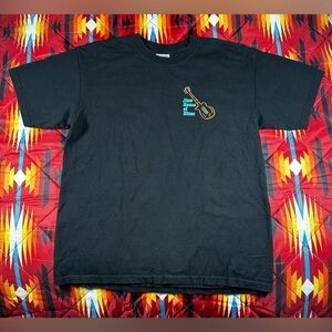 Vintage Gildan New House of Blues T-Shirt Size Large Black Music Concert